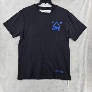 Off-White Dover Street Market DSM Gradient Black T-Shirt‎ Size Medium